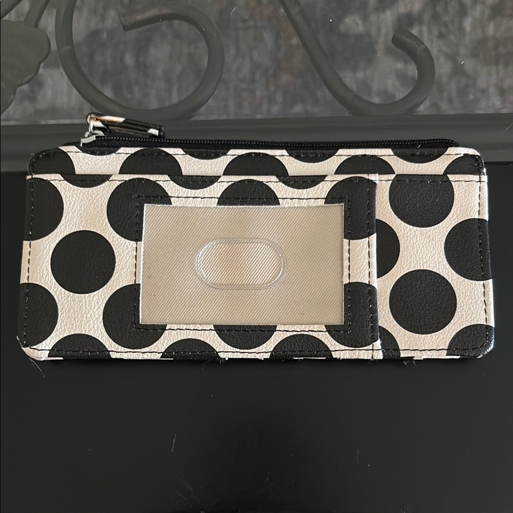 Polka Dot Card Holder Wallet